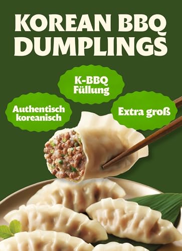Bibigo Korean BBQ Gyoza Mandu – Dumplings mit Rindfleisch mit BBQ-Geschmack – Tiefgefroren – 1 x 525 g – Bild 2