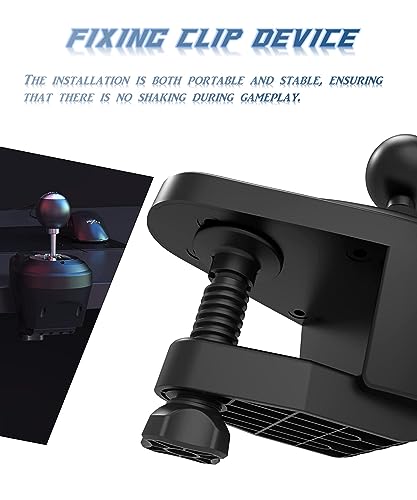 Image of PXN A7 Gear Shifter for Gaming Steering Wheel - H Shifter with 6-Speed, 3 Cables(USB, RJ11,DIN), Push Down Reverse Gear, P-Brake and High&Low Speed Buttons - Universal on PC