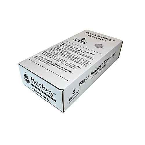 Berkey Authentic Black Berkey Elements Bb9-2 Filters For Berkey Water Systems (Set Of 4 Black Berkey Elements) #TOP5