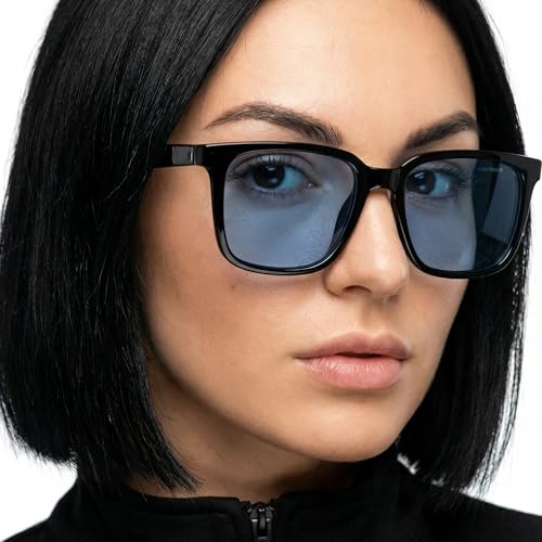 Image of VINCENT CHASE EYEWEAR By Lenskart | Full Rim Sqaure Branded And Stylish Rectangle Sunglasses | Polarized And 100% UV Protected | Men & Women's | VC S11167