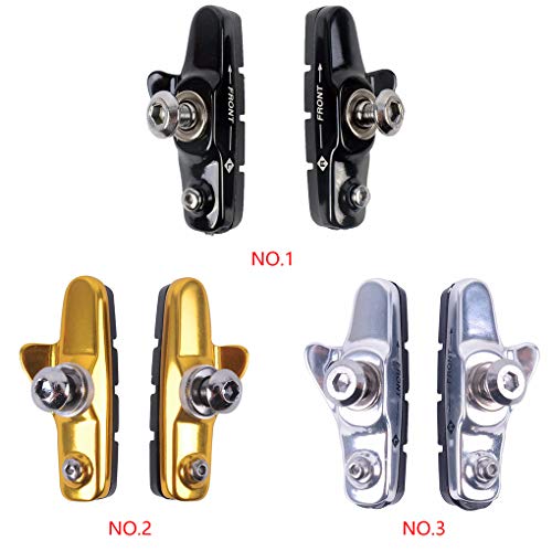 1 par de ciclismo de estrada da bicicleta C-brake Titular Shoe bicicleta Brake Rubber Pad Bloco de a