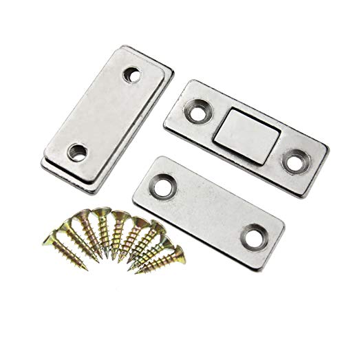 Preisvergleich Produktbild 2pcs Schrank Tür Schublade Kühlschrank Möbelmagnet Verschluss Magnetschnäpper