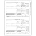 ComplyRight 1099-MISC 3-Part Tax Forms Set with Self-Seal Envelopes (10 Recipients), Tax Filing Supplies