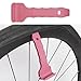 stebcece Multifunctional Bike Tire Levers Cycling Wheel Remover Bicycles Inner Tube Deflation Device Tool Bike Bicycles Tyre Lever Opener Breaker