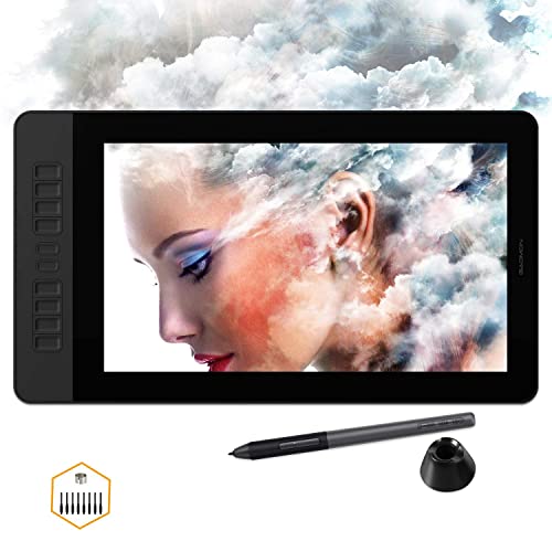 Monitor de dibujo GAOMON PD1561 de 15,6 pulgadas con pantalla y tablet digitalizadora PD1320 de 13,3 pulgadas miniatura 2