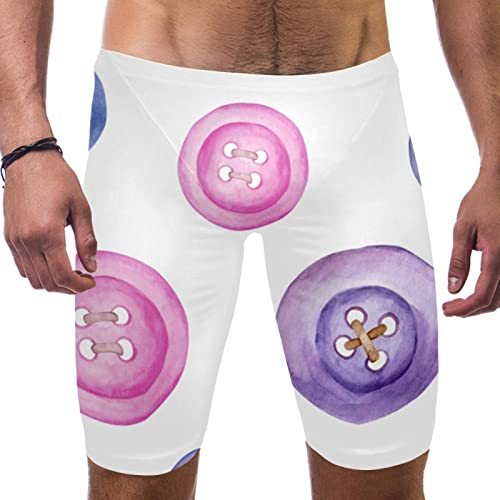 Short de bain pour homme évitant les irritations, maillot multicolore à séchage rapide en taille L