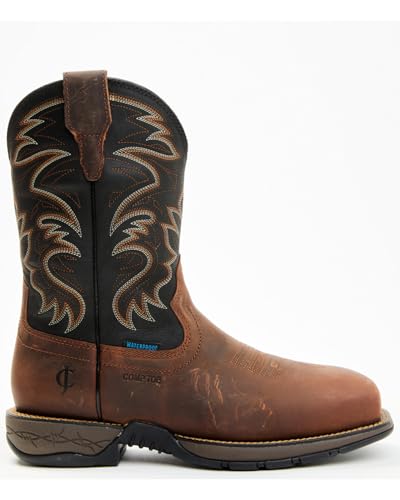 Cody James Men's 11" Xero Gravity Lite Waterproof Pull-On Work Boot - Bcjcws0w1602