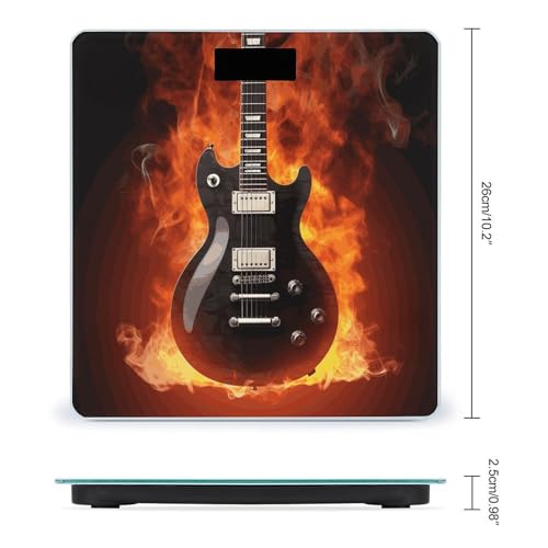 Báscula Digital Smart para Baño Rock Guitar miniatura 2