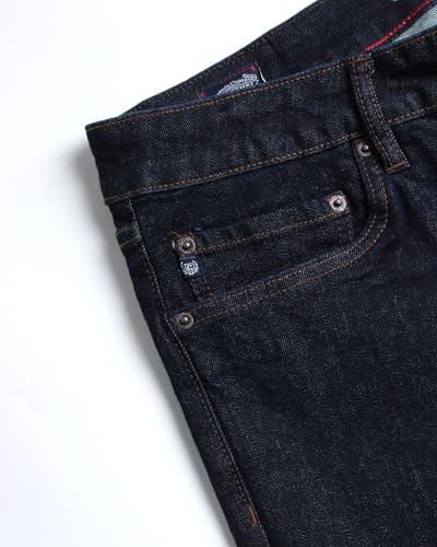 Chaps Men's Jeans - Regular Fit 5-Pocket Comfort Stretch Denim Jeans for Men - Men's Fashion Straight Leg Work Jeans3