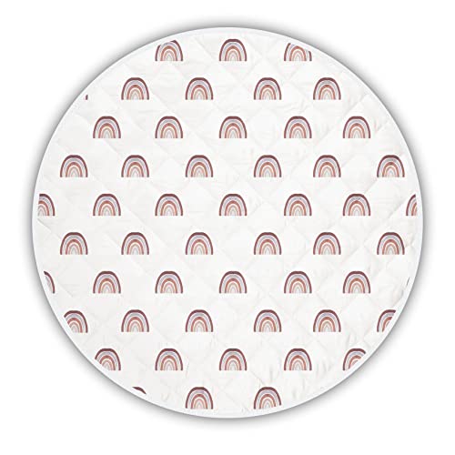 Image of Mallify Hexagon Playpen Mat (Round)