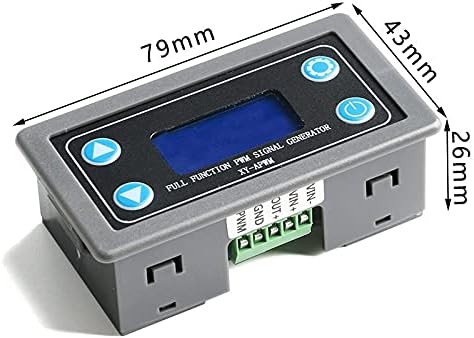 Full-Function PWM Pulse Frequency Duty Cycle Adjustable Module Square Wave Rectangular Wave Signal Generator