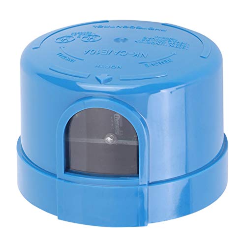 Interruptor fotoeléctrico sensor control de luz impermeable exterior 5