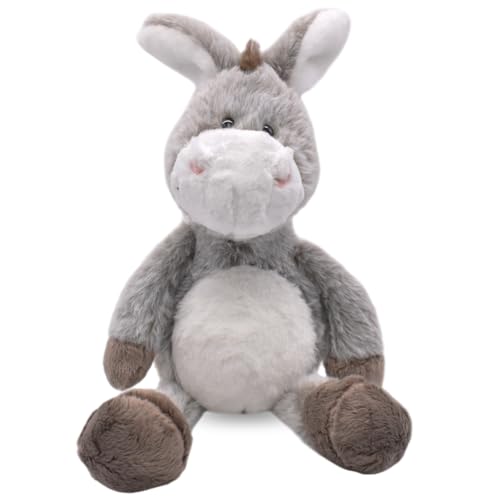 PLNVNVP Cute Donkey Plush Animal, Jenny Stuffed Animal, Cartoon Donkey Plush, Soft Comfortable Stuffed Toy, Children's Birthday Gifts