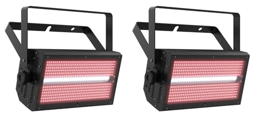 Audiosavings Bundle: (2) Chauvet DJ Shocker Panel FX Blinder/Wash/Strobe/Eye Candy