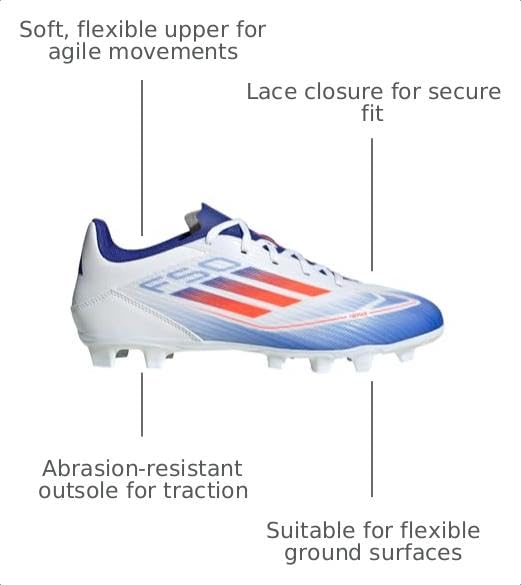 Image of Adidas Mens F50 Club Football Boots Flexible Ground