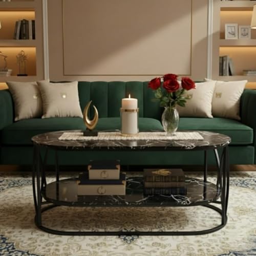 Image of Coffee Table Centre Table (Black Black, V DBL)