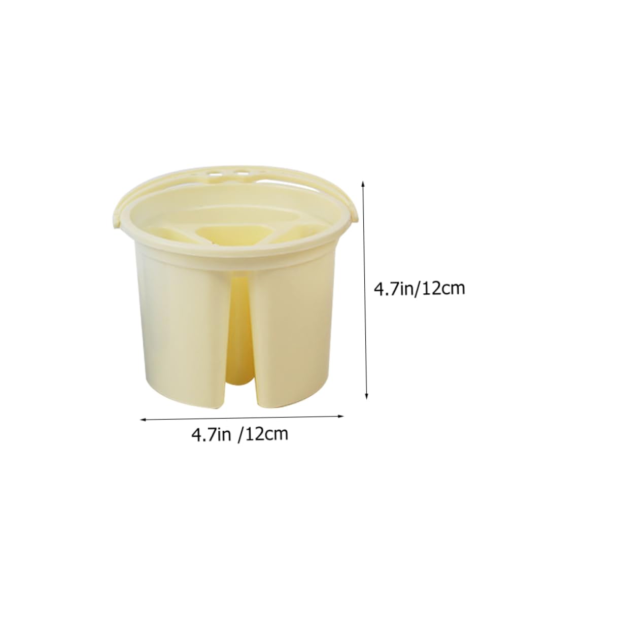 Angoily 2Pcs Artist Brush Washer Leak Painting Water Buckets for Watercolor and Gouache Painting Supplies Random Colors