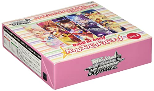 Bushiroad Weiss Schwarz Bang Dream! Girls Band Party! Vol.2 Box (Japanese) Trading Card Game Collectible Card Booster Pack 144 Pieces by Bushiroad - Used condition - US$65.97