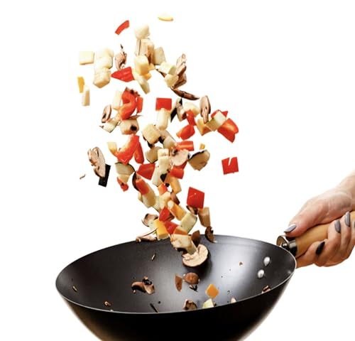 Wok Starfrit acero carbono 11 pulgadas miniatura 6