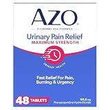 AZO Urinary Pain Relief Maximum Strength | Fast Relief of UTI Pain, Burning &...