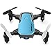 Produktbild SIMREX X300C Mini Drohne mit Kamera WiFi HD FPV Faltbarer RC Quadcopter RTF 4CH 2,4Ghz Fernbedienung [Altitude Hold] Super Easy Fly für das Training - Blau