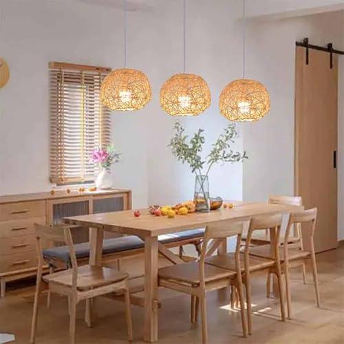 Lanterne suspendue rustique de 35 cm pour illuminer un comptoir de bar - 6