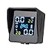 Produktbild ASDFG USB Solarlader Motorrad TPMS Motor Reifendruck Reifentemperaturüberwachung und Alarmsystem, ausgestattet mit 2 externen Sensoren