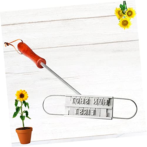 Kit de accesorios para parrilla BESPORTBLE con letras miniatura 4