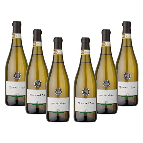 ARIONE | Moscato d'Asti, Annata 2023, Confezione da 6 Bottiglie