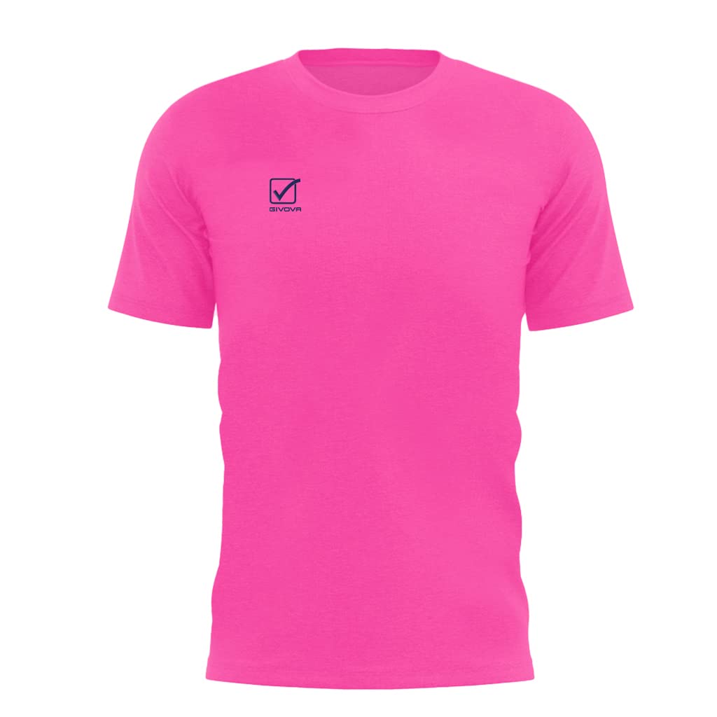 Givova T-SHIRT COTONE ACTION FUXIA Tg. XL