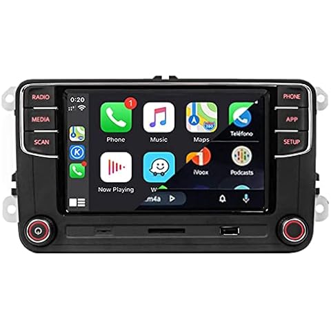 SCUMAXCON RCD360 PROII Car Radio with Bluetooth Cover