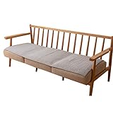 AQUA (アクア) ソファーカバー グレー 65×170cm mofua (モフア) イブル 綿100% cloud柄 キルティング 洗える 低ホルム 36210013