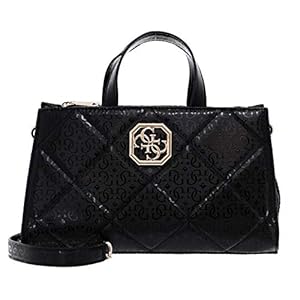 GUESS Dilla Society Satchel Black
