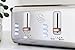 Swan ST14620GRYN Nordic 4-Slice Toaster with Defrost/Reheat/Cancel Functions, Cord Storage, 1500W, Grey