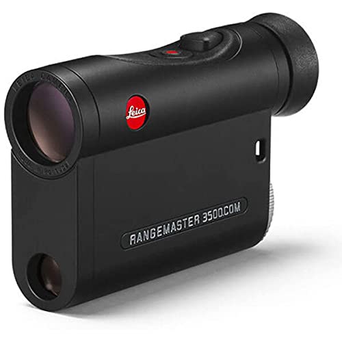 Leica 7x42 Rangemaster CRF 3500.COM Water Proof Roof Prism Laser Rangefinder with 3500 yd Range