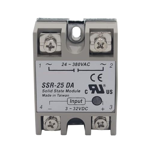 Módulo SSR-75DA relé estático monofásico 75A para automatización industrial y control de carga