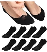 ILovDaisy 8 Paar Füßlinge Ballerina Socken Damen Atmungsaktiv Füsslinge, Unsichtbare Sneaker Sock...