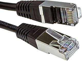 kenable Shielded FTP Network Ethernet RJ45 Cat5E-CCA PATCH 26AWG Cable 10m White [10 metres]
