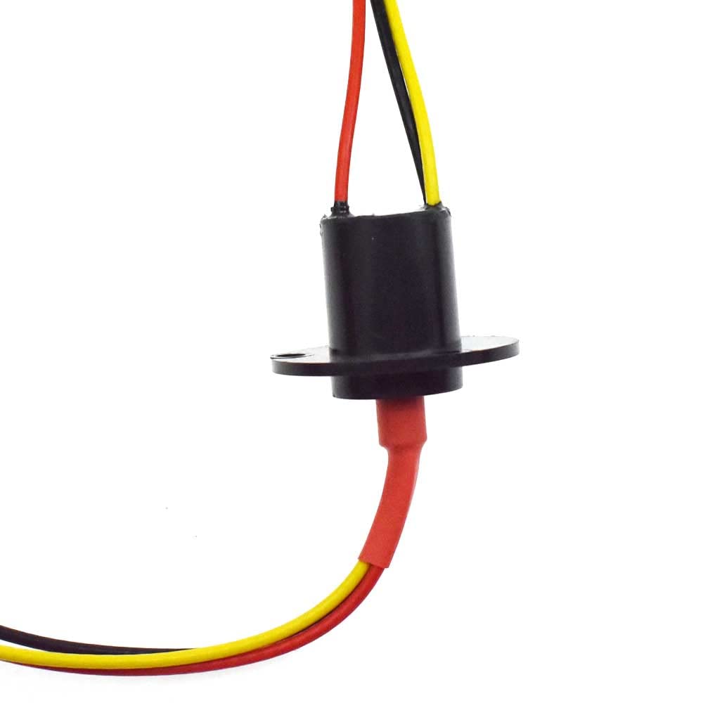 2/4/6/8/12 Wires 2A 5A 10A 15A 20A 30A Slip Ring Collector Ring Rotary Electrical Contact Electrical Slip Ring (3 way 20A)-picture-26