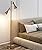 Modern Floor Lamp with 2 Adjustable Head Tall Pole Lamp Stand Up Lamp for Living Room, Bedroom, Office Tree Floor Lamps, Rotating Swivel Corner reading lamps,Gold Floor Lamp(Bulbs Not Included)
