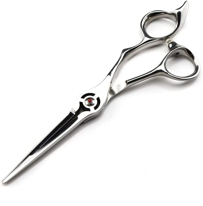 Professional 6-Inch Japanese 440C Hollow Cut Hair Cutting Scissors - Barber Salon Shears & Thinning Hairdressing Scissors