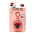 Lip Smacker Disney Minnie Mouse Cube Flavored Lip Balm, Minnie Joyful Cotton Candy, Clear, For Kids