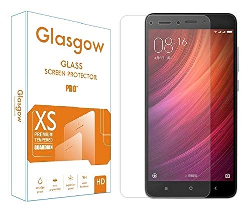 Glasgow Screen Protector for Mi Redmi Note 4 [Tempered Glass Guard] [Gorilla] Easy Installation [Anti FingerPrint] (B0824S2SPJ) Amazon Price History, Amazon Price Tracker
