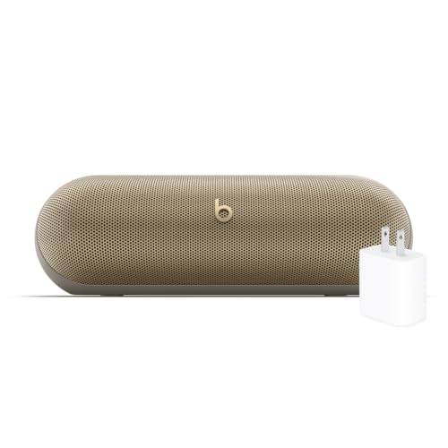 Beats Pill Gold Bundle w/ Adapter