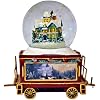 The Bradford Exchange Welcome Family & Friends Christmas Wonderland Express Train Thomas Snowdome Christmas Decoration by Thommas Kinkade 3.5 to 4.5-inches Issue #13