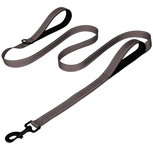 Joytale Dog Leash Heavy Duty for Large Dogs that Pull, Double Handle for Traffic Control...