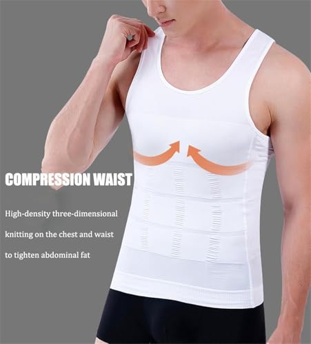 Selure Shaping Tank Men, Compression Tank Top Men, Slimming Vests Tummy Tightening Comfortable Moisture-Wicking2