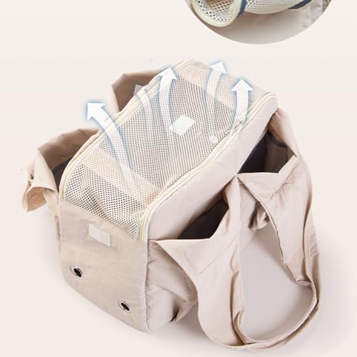 Sac de transport pour chiot avec poches latérales et usage extérieur - 8