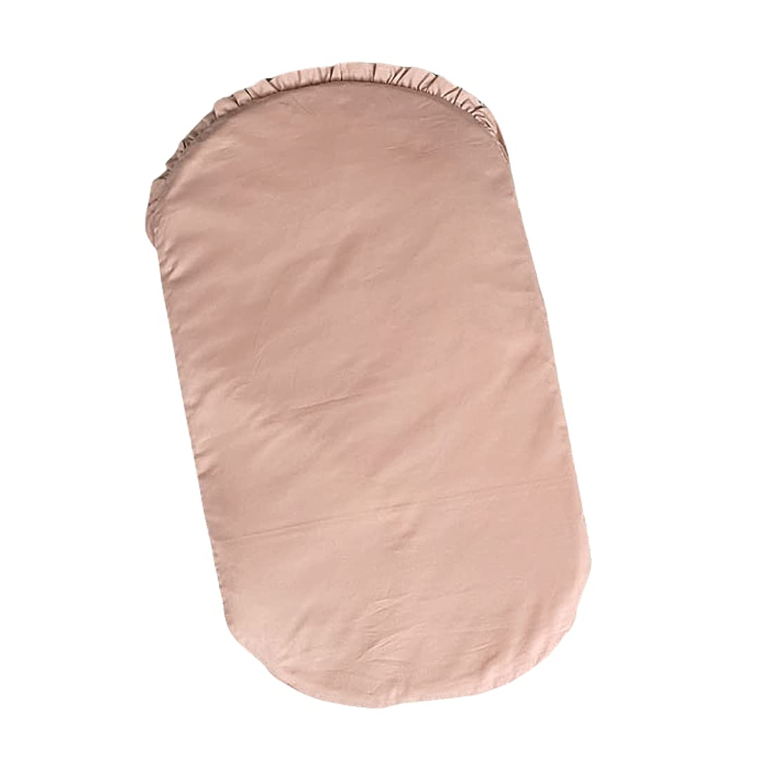 Topponcino Montessori o Cuscino di Sicurezza per Neonato, Sfoderabile, Puro Cotone, Interno in Pura Lana Vergine, 100% Made in Italy, Collezione Puro - Rosa