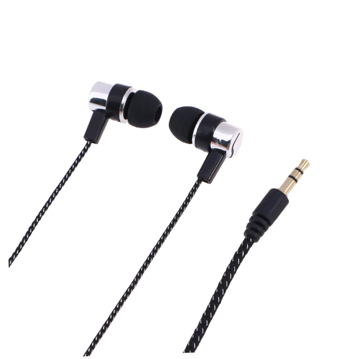 Hemoton Earbuds Wired On-ear Headphones Corded Headphones Cord Headphones Wired Earphones Wired Headphone Over Ear Headphones Wired Corded Earbuds in-ear Earphone Cloth Rope Subwoofer